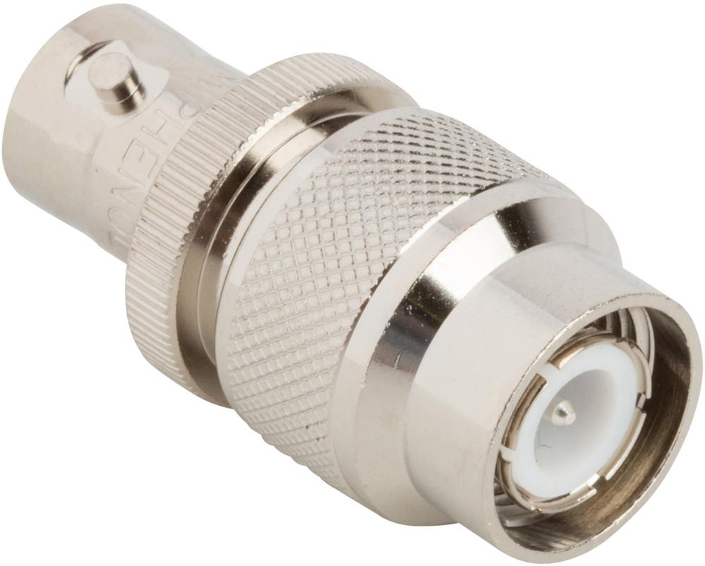 Amphenol RF-000-79675 Connector RF Conn BNC-TNC Adapter 0Hz to 4GHz 50Ohm ST F/PL Silver