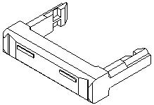 Molex-90170-0040 Steckverbinderzubehör Connector Accessories Strain Relief Polyester