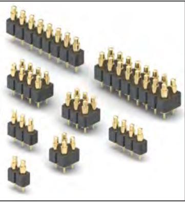 Mill-Max-816-22-006-10-001101 Steckverbinderleisten und Leiterplattenbuchsen Conn Spring Loaded Connector HDR 6 POS 2.54mm Solder ST Top Entry Thru-Hole Tube