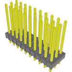 Conn Unshrouded Header HDR 30 POS 2.54mm Solder ST Top Entry Thru-Hole Bulk