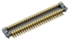 Panasonic-AXT640124A Cabezales del conector y receptáculos PCB Fine Pitch Connector PIN 40 POS 0.4mm Solder ST SMD Reel