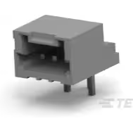 TE Connectivity-292206-3 Cabezales del conector y receptáculos PCB Conn Shrouded Header HDR 3 POS 1.5mm Solder RA Side Entry Thru-Hole Box