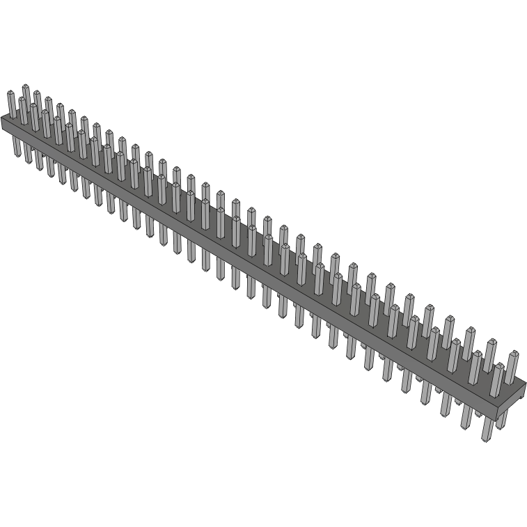 Samtec-TMM-132-01-T-D Embases de raccordement et réceptacles PCB Conn Unshrouded Header HDR 64 POS 2mm Solder ST Top Entry Thru-Hole Bulk