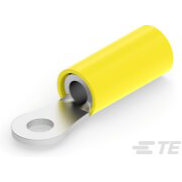 TE Connectivity-326886-1 Raccordement de terminaux PIDG Ring Tongue Terminal 10-12AWG Copper Yellow 26.72mm Tin T/R
