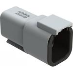 Conn Housing F 6 POS Crimp ST Cable Mount Gray