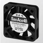 SANYO DENKI-109P0412H9D01 Gebläse und Lüfter DC Fan Axial Ball Bearing 12V 7V to 13.8V 5.3CFM 25dB 40 X 40 X 10mm Sensor