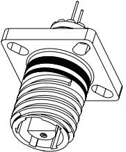 Amphenol-91-660695-26G Connecteur circulaire Connector Electrical Receptacle