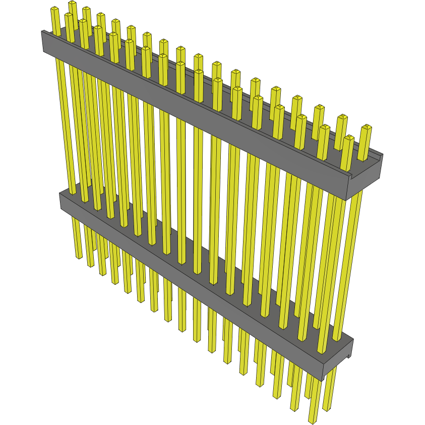 Samtec-EW-17-14-S-D-986 连接器插头及 PCB 插座 Conn Board Stacker HDR 34 POS 2.54mm Solder ST Top Entry Thru-Hole Bulk