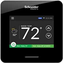 American Power Conversion-WISERAIR10BLKUS Thermostats Intelligent Colored Thermostat