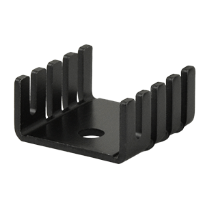 Same Sky (formerly CUI Devices)-HSS-B20-NP-06 散热器 Heat Sink Passive TO-220 Screw Mount Aluminum 1050 26.32°C/W Black Anodized