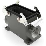 Connector Accessories Surface Mounted Housing Right Angle Polyester Gray Powder GWconnect® Bag