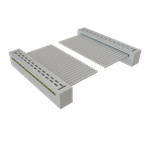 Cable Assembly 0.152m 28AWG 1mm 24 to 24 POS IDC Connector to IDC Connector F-F TIGER EYE™ Bulk