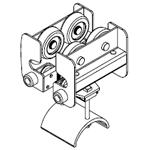 I-Beam Festoon Intermediate Car 674 Pr Steel Wheels
