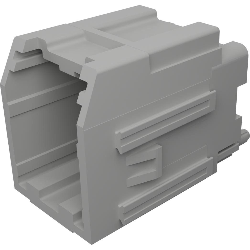 Molex-0346900081 连接器插头及 PCB 插座 Conn Wire to Board HDR 8 POS 2.54mm Solder ST Thru-Hole Stac64 Tray