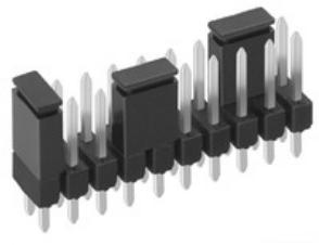 Fischer Elektronik-CAB 4 GR Steckverbinderbrücken und Shunts Conn Jumper F 2 POS 2.54mm ST