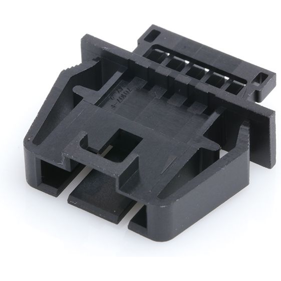 Molex-70107-5039 Einzeladersteckverbinder, Gehäuse Conn Housing M 5 POS 2.54mm Crimp ST Cable Mount Black SL™ Bag