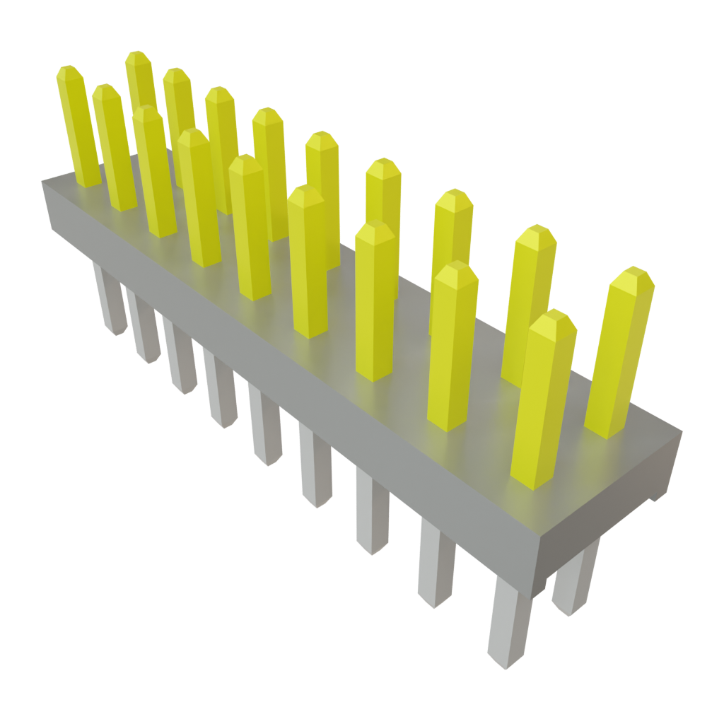 Samtec-TMM-109-01-S-D Steckverbinderleisten und Leiterplattenbuchsen Conn Unshrouded Header HDR 18 POS 2mm Solder ST Top Entry Thru-Hole Bulk