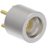 Conn SMP 0Hz to 12GHz 50Ohm Solder ST Thru-Hole RCP Gold