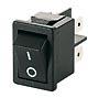 Marquardt Switches-1858.1103 Switch Rocker Switch Rocker ON OFF DPST Quick Connect Curved Rocker 16A 250VAC 372.85VA Box