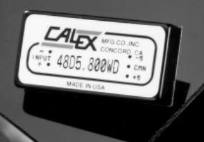 Calex Manufacturing Co., Inc-48D12.415WD Convertitore da DC a DC e modulo di regolazione della commutazione Module DC-DC 2-OUT -12V/12V -0.415A/0.415A 10W 5-Pin