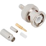 Conn BNC 0Hz to 4GHz 50Ohm Crimp ST Cable Mount PL Gold