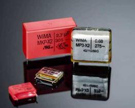 WIMA-MKX21W22202C00MF00 Kondensator, Kunststofffilm Cap Film Suppression X2 0.022uF 275VAC PP 20% (10 X 4 X 9mm) Radial Plastic Rectangular Can 7.5mm 105°C T/R