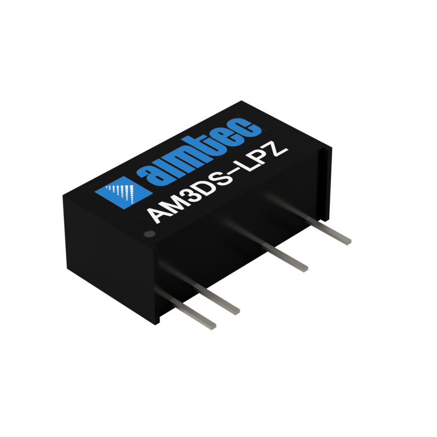 Aimtec-AM3DS-1205SH30LPZ Convertisseur CC en CC et module de régulateur de commutation Module DC-DC 12VIN 1-OUT 5V 0.6A 3W 4-Pin SIP Module