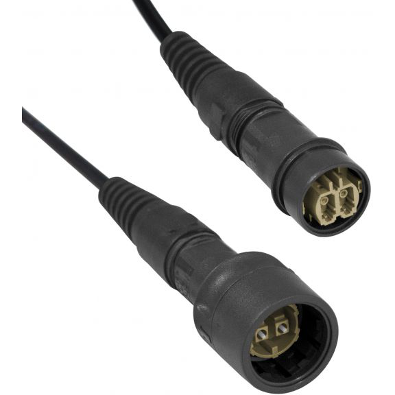 Bulgin Components PLC-PXF6055BAB Steckverbinder, LWL Circular Fiber Connector