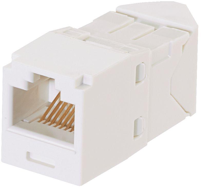 Panduit-CJLR688TGIW-24 Connettore telefono e telecomunicazione Conn Modular Jack RCP 8 POS Cable Mount 8 Terminal 1 Port Cat 6 Bulk