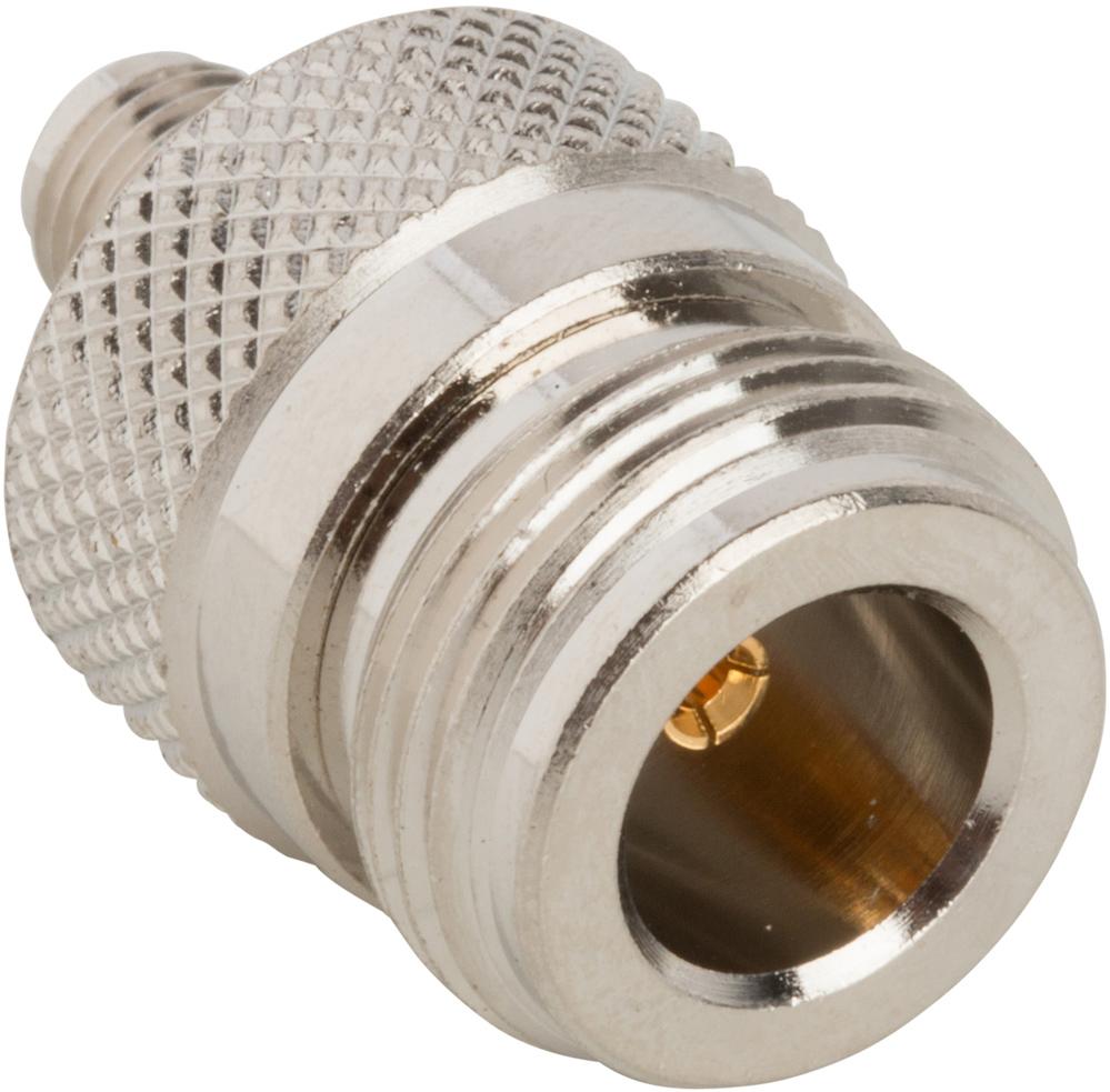 Amphenol RF-242115RP RF-Steckverbinder Conn SMA-Type N Adapter 0Hz to 11GHz 50Ohm ST RCP/RCP Gold