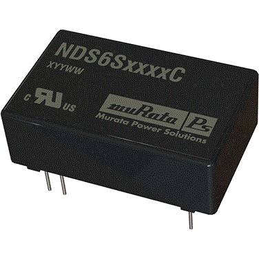 Murata Power Solutions-NDS6S2415C DC/DC-Wandler und Spannungsreglermodul Module DC-DC 24VIN 1-OUT 15V 0.4A 6W 7-Pin