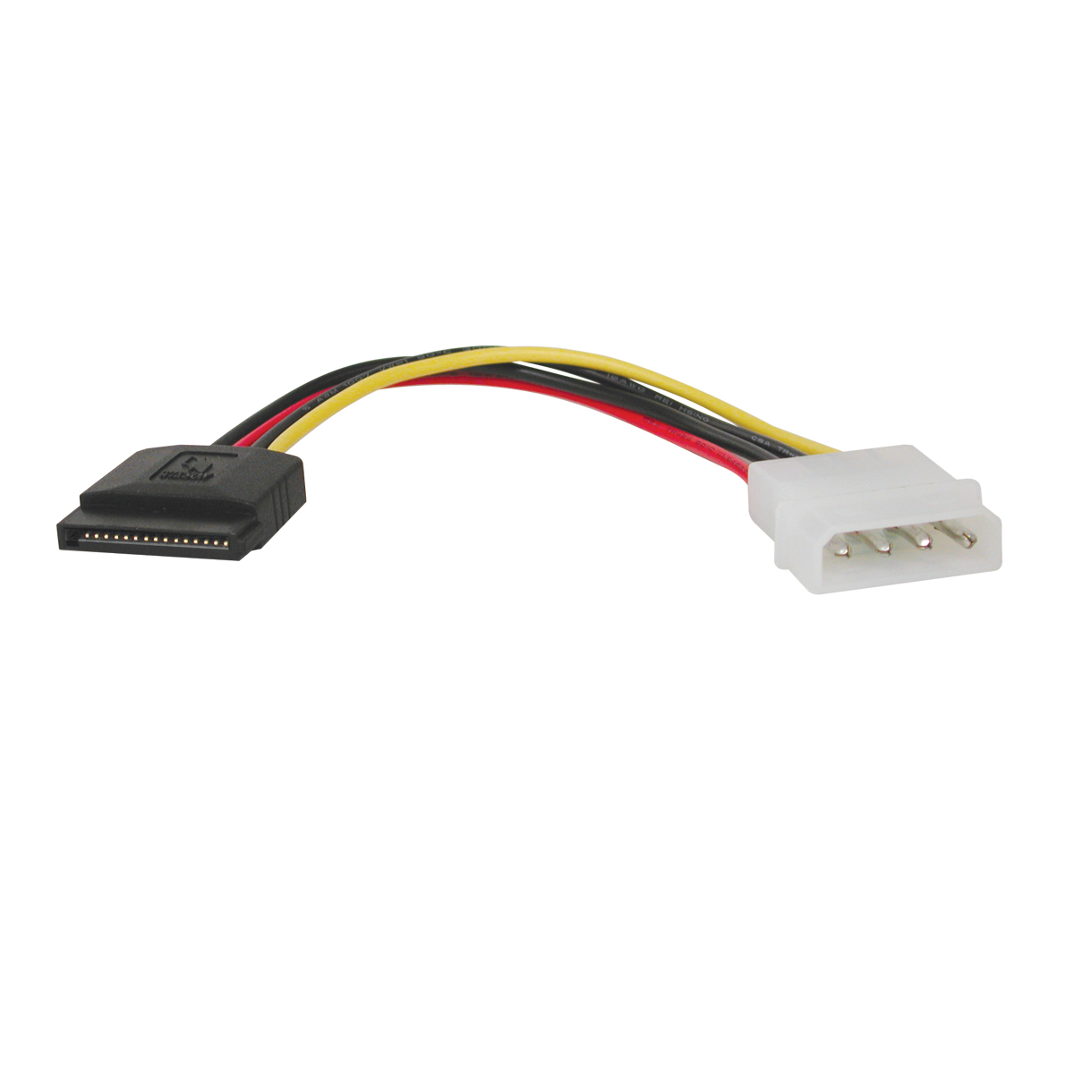 Eaton-P944-06I Cable Assembly DC Power Cable Assembly DC Power 0.2m SATA to Wire to Board 15 to 4POS F-M 26AWG