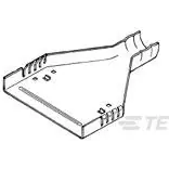 TE Connectivity-102987-6 Schrumpfbalgenadapter Connector Accessories Shielding Backshell Straight Copper Alloy Pre-Tin