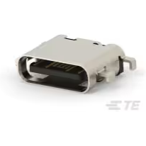 TE Connectivity-2340901-1 Connector USB Conn USB 2.0 Type C RCP 24 POS 0.5mm/0.8mm Solder RA SMD 24 Terminal 1 Port T/R