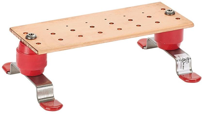 Panduit-GB4A0803I null Busbar Ground Screw Mount Copper