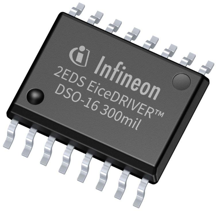 Infineon Technologies AG-2EDS8165HXUMA1 Gate- und Leistungstreibern Driver 4A 2-OUT High Side/Low Side Half Brdg Non-Inv 16-Pin DSO T/R