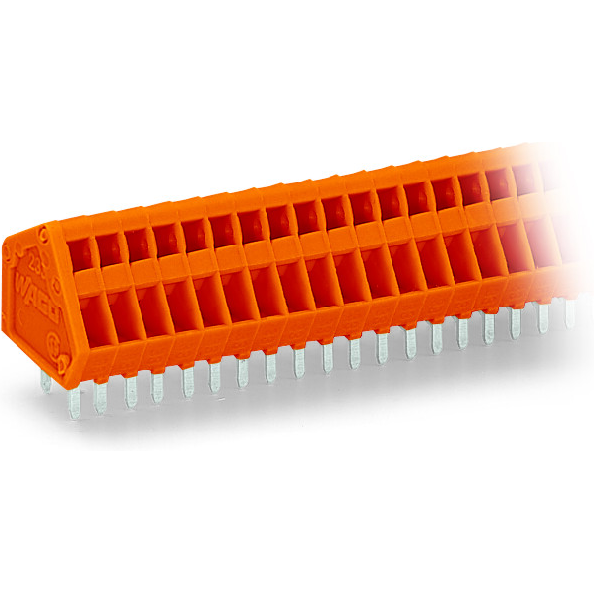 WAGO-233-403 Steckverbinder, Klemmenblöcke Conn Terminal Block 3 POS 2.54mm Solder Thru-Hole 6A Box