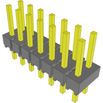 Conn Unshrouded Header HDR 14 POS 2.54mm Solder ST Top Entry Thru-Hole Bulk