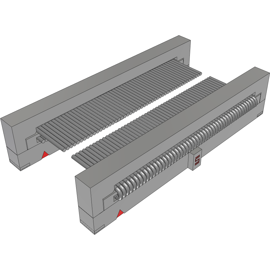 Samtec-FFSD-25-D-06.00-01-N-SR Assemblage de câble plat/ruban Cable Assembly 0.152m 30AWG 1.27mm 50 to 50 POS IDC Connector to IDC Connector F-F TIGER EYE™ Bulk