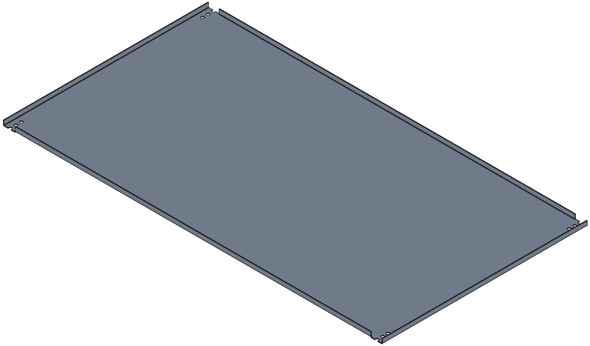 Hammond Manufacturing-2CWCP60 null Consolet Panel, Steel, White