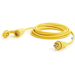 Cable Assembly 16/3 SOOW 7.62m 16AWG (2Power/1Ground) POS Power to (2Power/1Ground) POS Power M-F Watertite
