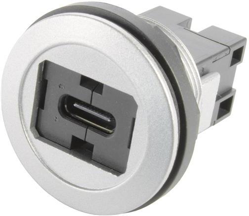 HARTING Technology Group-09454522911 Connector USB USB Type C, Type C Jack Coupler Straight