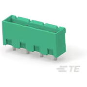 TE Connectivity-796980-4 Connector Headers and PCB Receptacles Conn Shrouded Header (4 Sides) HDR 4 POS 7.62mm Solder ST Top Entry Thru-Hole Box