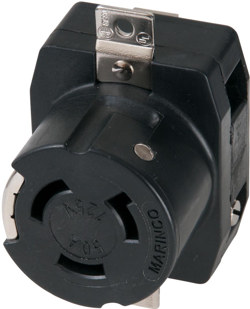 Marinco-6370CR Steckverbinder 50A 125V RECEPTACLE