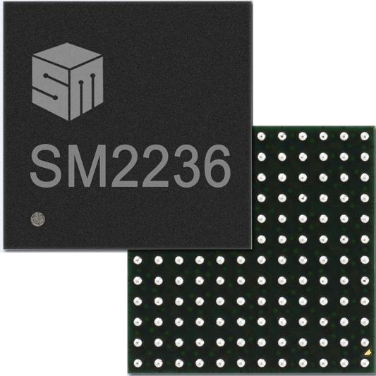 Silicon Motion Technology-SM223GX060000-AC Microcontrollers - MCUs 4-channel Compact Flash Card Controller