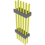Conn Board Stacker HDR 10 POS 2.54mm Solder ST Top Entry Thru-Hole Bulk