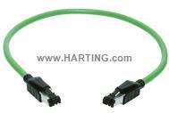 HARTING-09457711183 null Cable Assembly Round Copper Cable 100m 22AWG RJ-45 to RJ-45 4 to 4 POS M-M IDT-IDT