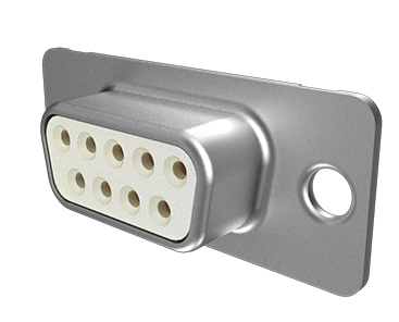 Amphenol Communications Solutions-DEP09S065TLF Steckverbinder, D-Sub D-Sub Cable Connector, Input Output Connectors, 09 Way Socket Solder Bucket, without Accessory