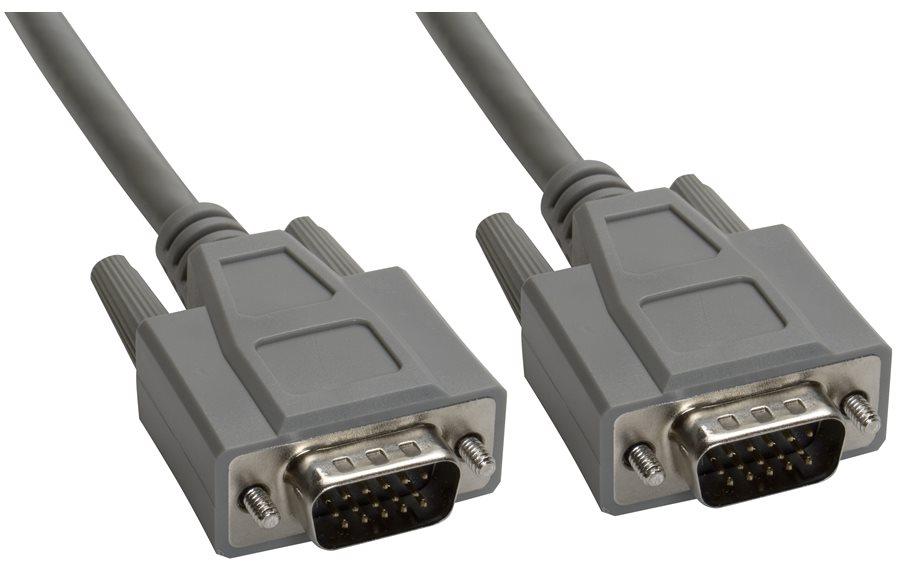 Amphenol Communications Solutions-CS-DSPMHD15MM-010 null Cable Assembly Shielded 3.048m 26AWG High Density D-Sub to High Density D-Sub 15 to 15 POS M-M