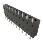 Conn Socket Strip SKT 10 POS 2.54mm Solder RA Side Entry SMD T/R